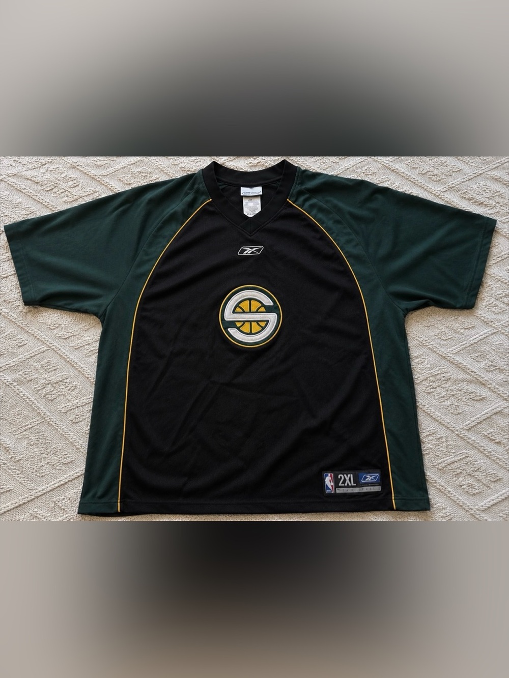 Seattle sonics Warm up top original 2000s Reebok